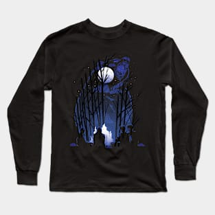 Forest Bear Campfire Long Sleeve T-Shirt